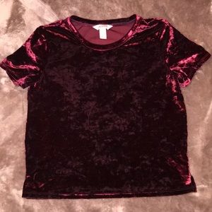 Velvet shirt